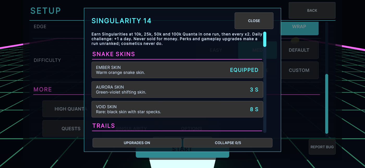 Singularity shop